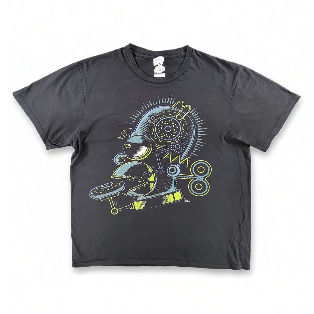 Port & Company The Simpsons Mechanical Homer Tee Men's L Cotton Streetwear